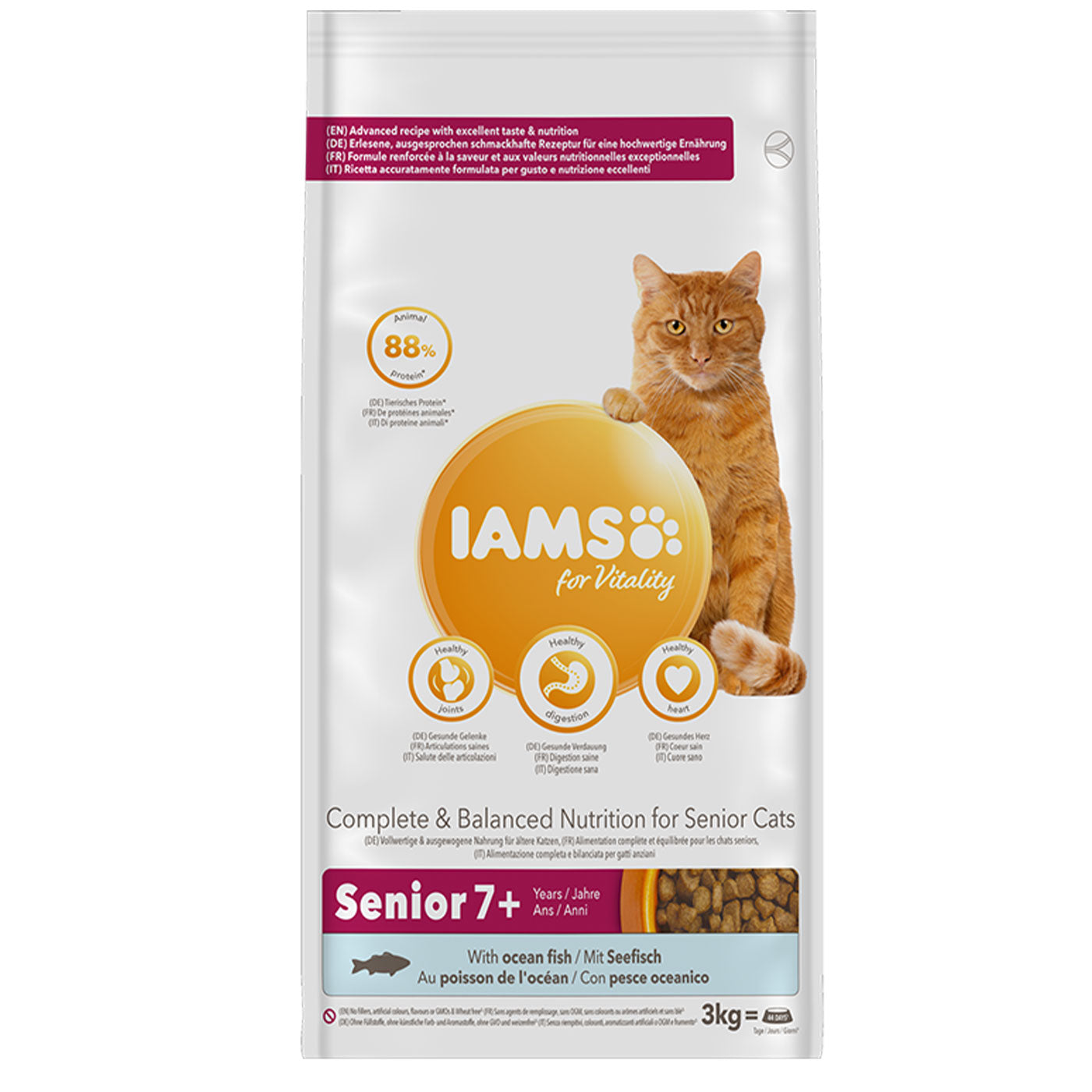 Iams protein deals cat food