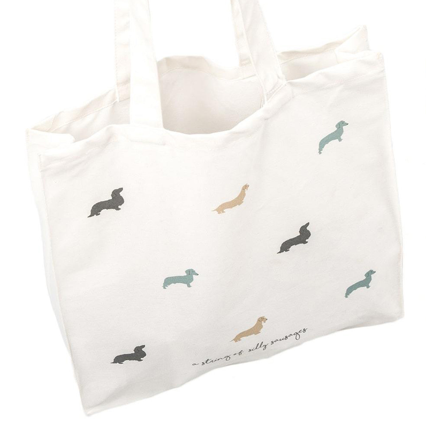 Silly Sausages Canvas Tote Bag | Lords & Labradors Tote Bag