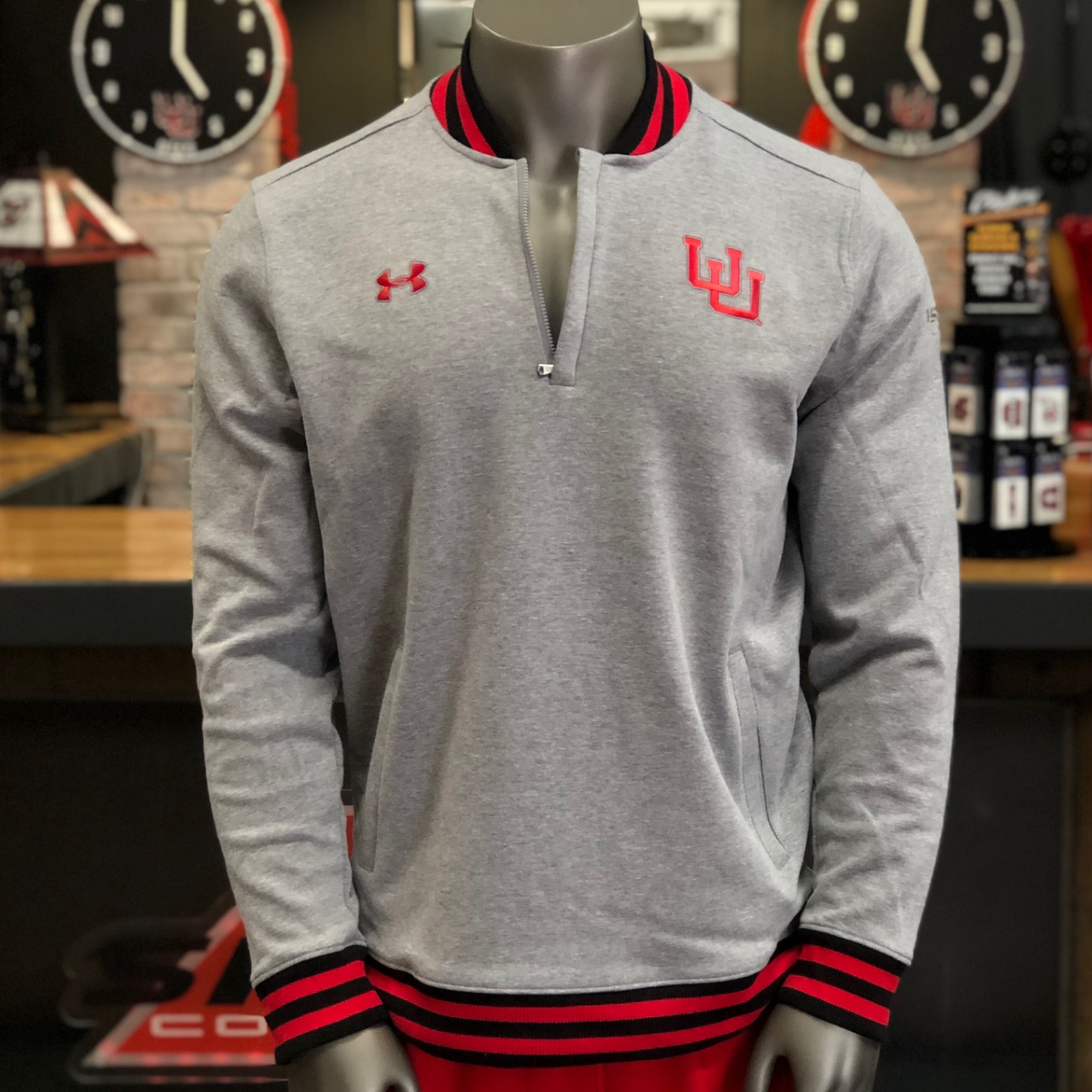 Under Armour 2023 Sideline Stripe Quarter Zip