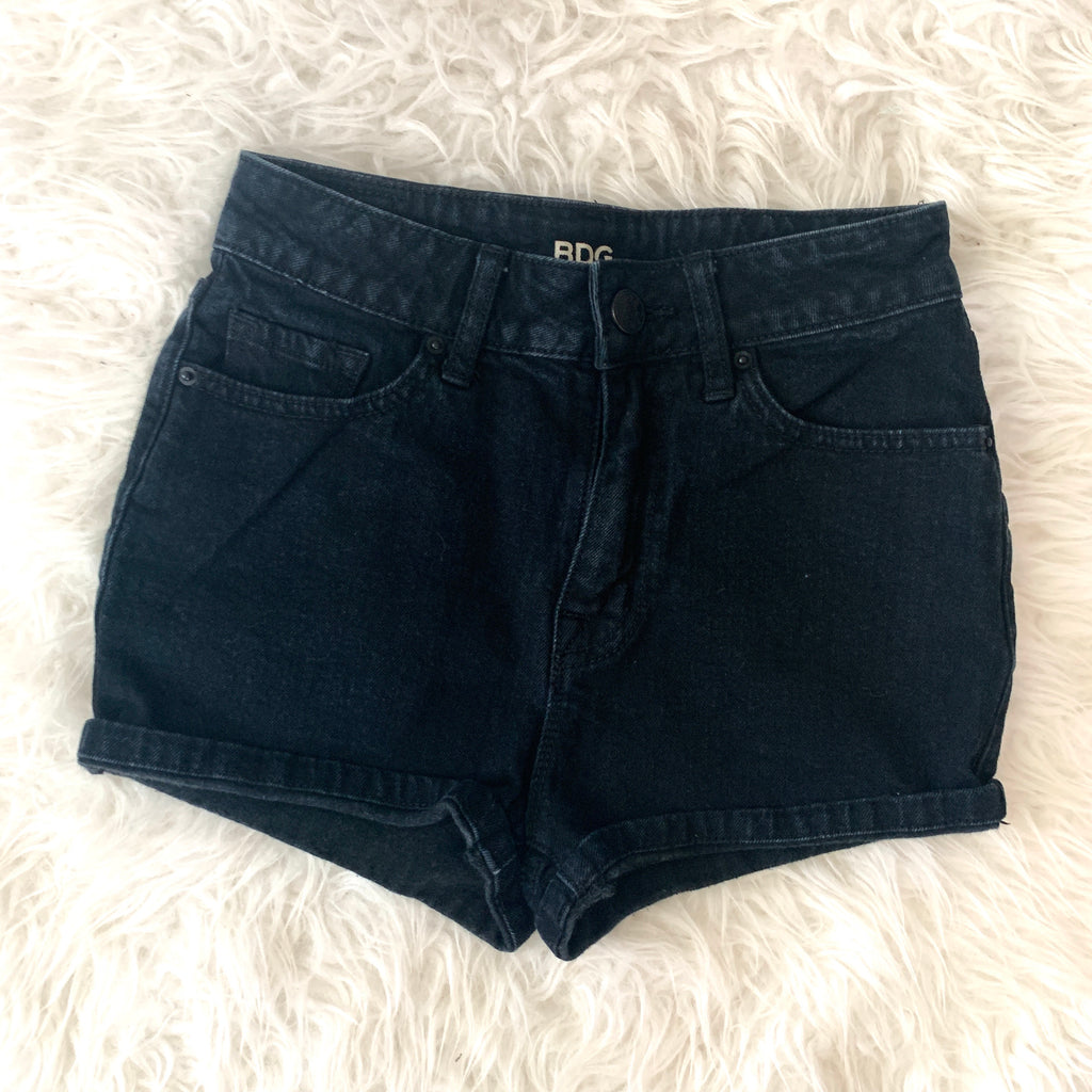 size 24 denim shorts