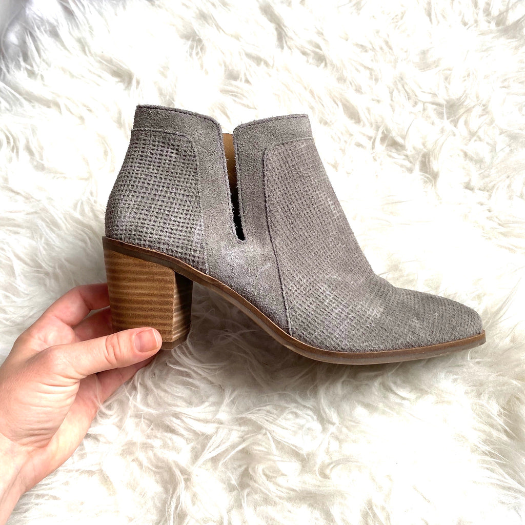 lucky grey booties