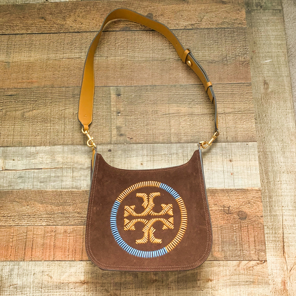 Tory Burch Brown Suede Like Handbag (See Notes) – The Saved Collection