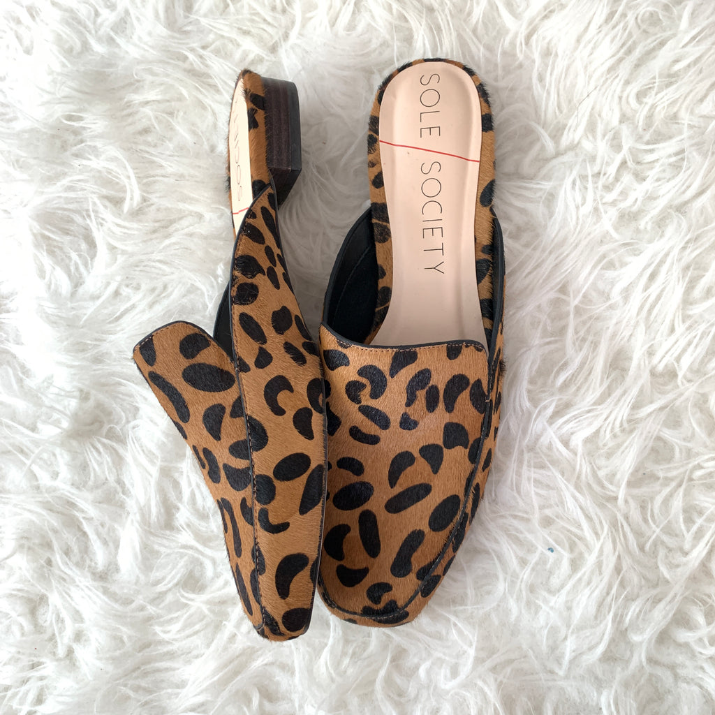 sole society leopard sandals