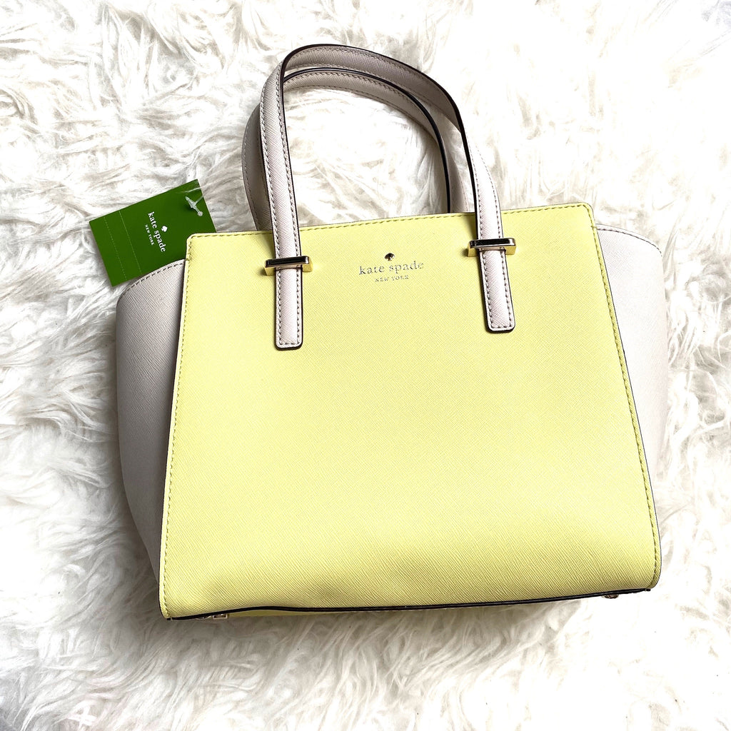 kate spade yellow purse