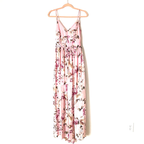 pink lily maxi dress