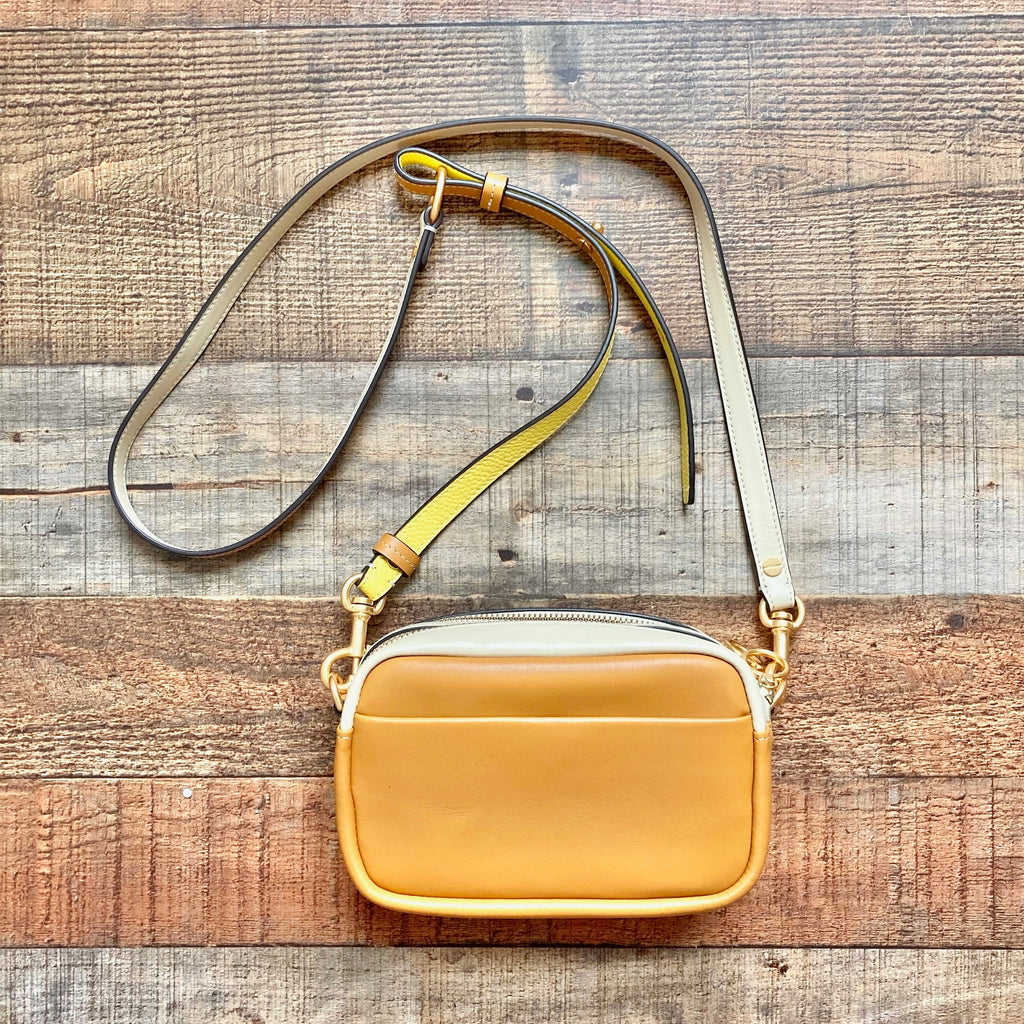 Tory Burch Small Neon Green/Tan Crossbody (sold out online, GREAT COND –  The Saved Collection