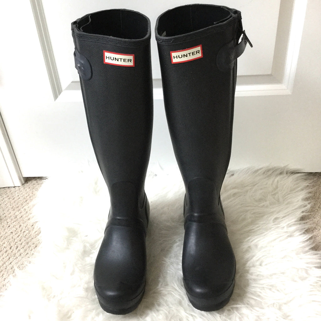 hunter boots zipper