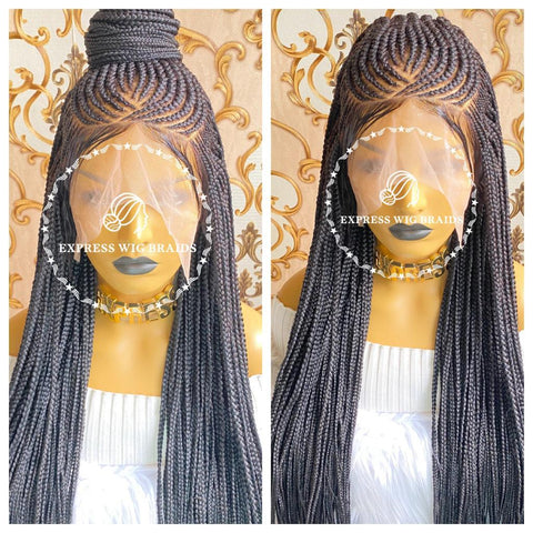 Cornrow Braided Wigs