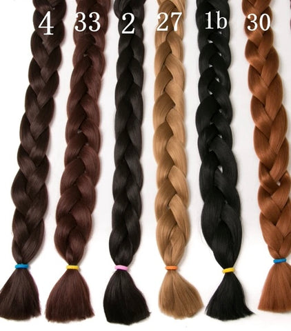 Hair Colors Chart  Color Chart For Braided Wigs - Express Wig braids –  Express Wig Braids