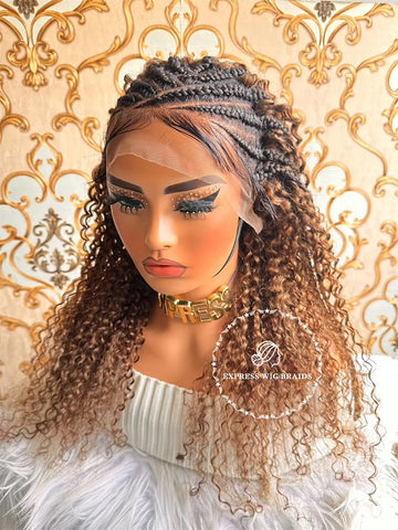 braided wig hair style