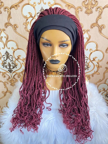 braided headband wig style