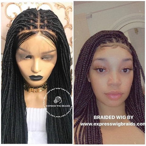 knotless braids wig