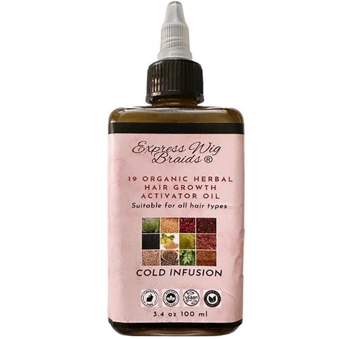 organic 19 herbal hair growth activator oil for alopecia