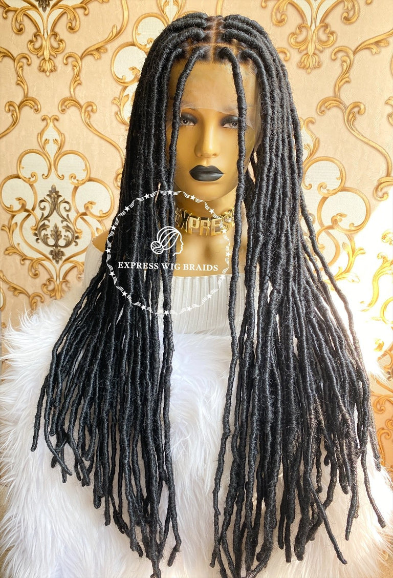 lace front locs wig