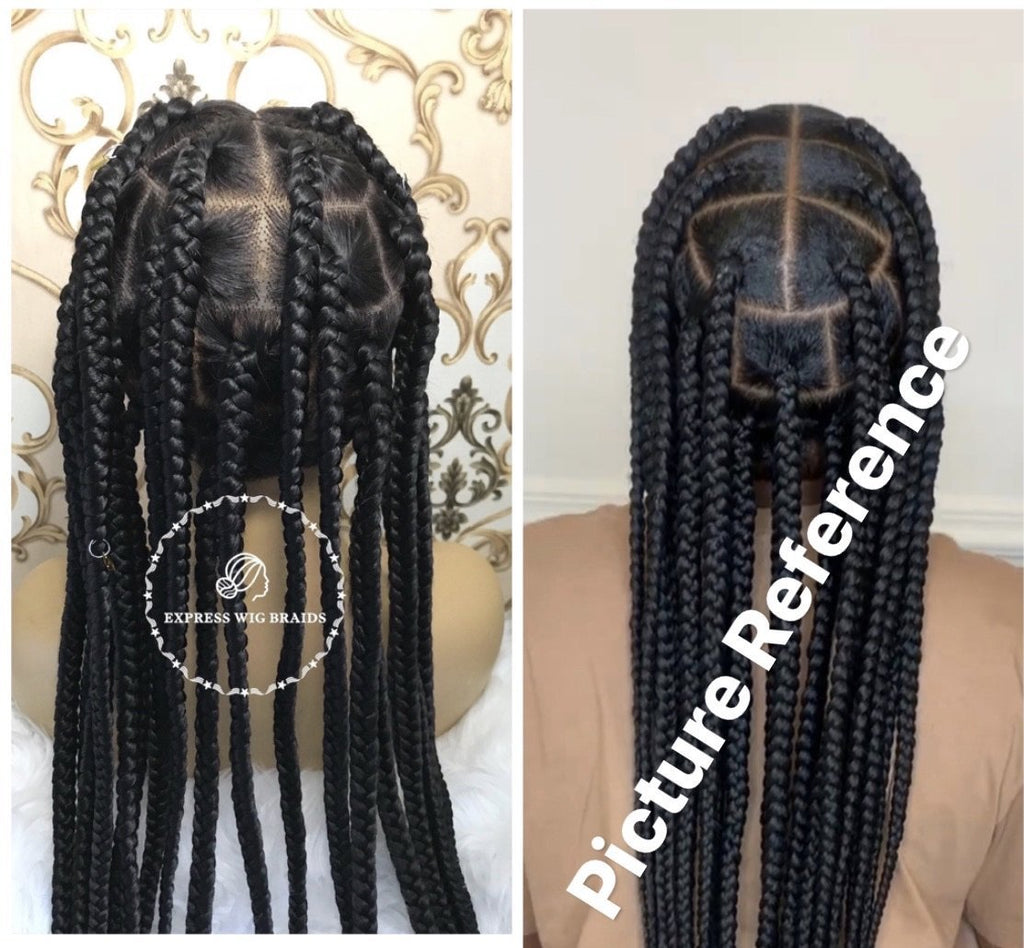 Featured image of post Knotless Jumbo Box Braids - Knotless box braids vs box braids featuring what they are, how to knotless braids, cost, maintenance, differences and 15 knotless knotless box braids are neater and have a more natural look.