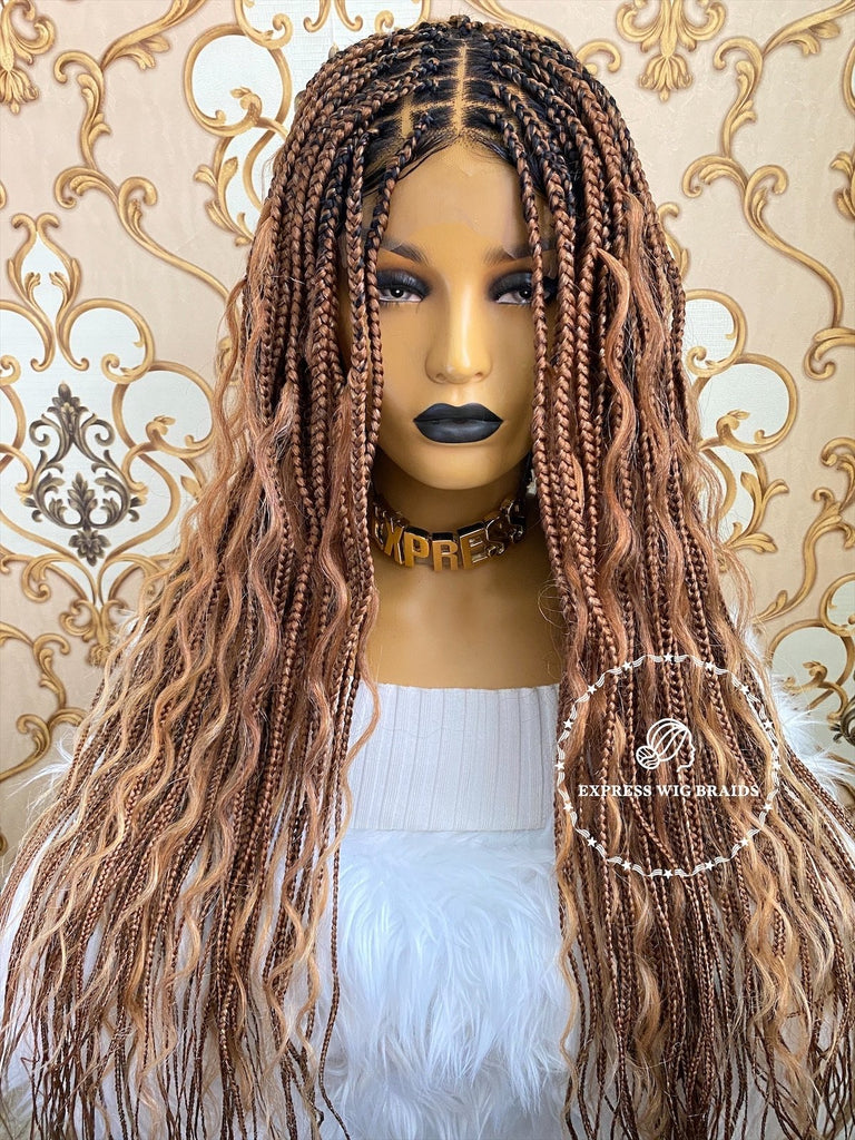 Featured image of post Boho Knotless Braids Small This beautiful braided wig save you money no shedding tangling or long hours in saloon