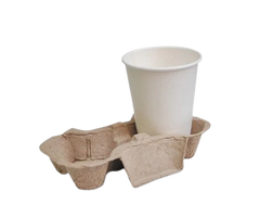 buy Biodegradable Paper pulp Cup Holders for your Business.