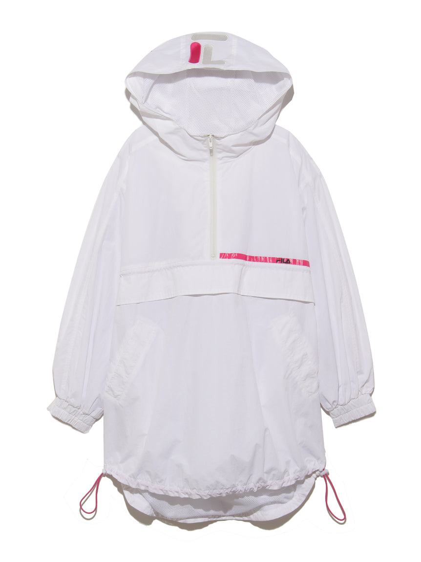 white fila windbreaker