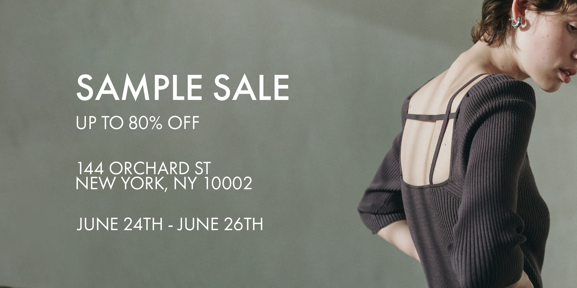 Sample Sale – SNIDEL