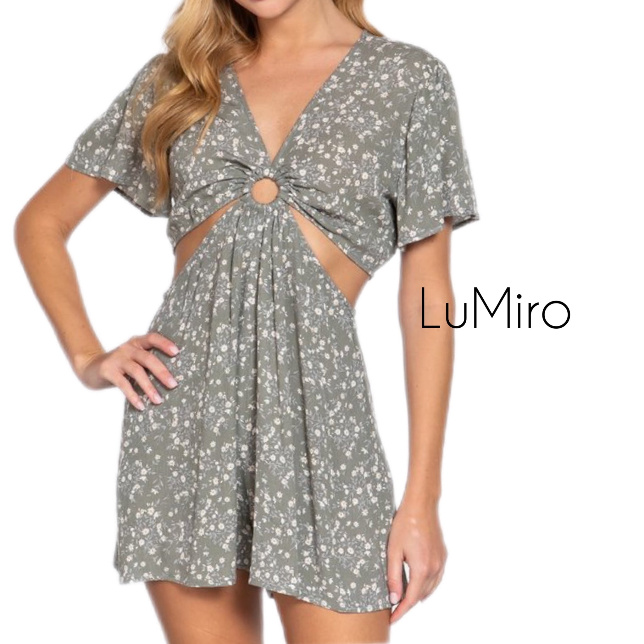 Emma Floral Romper