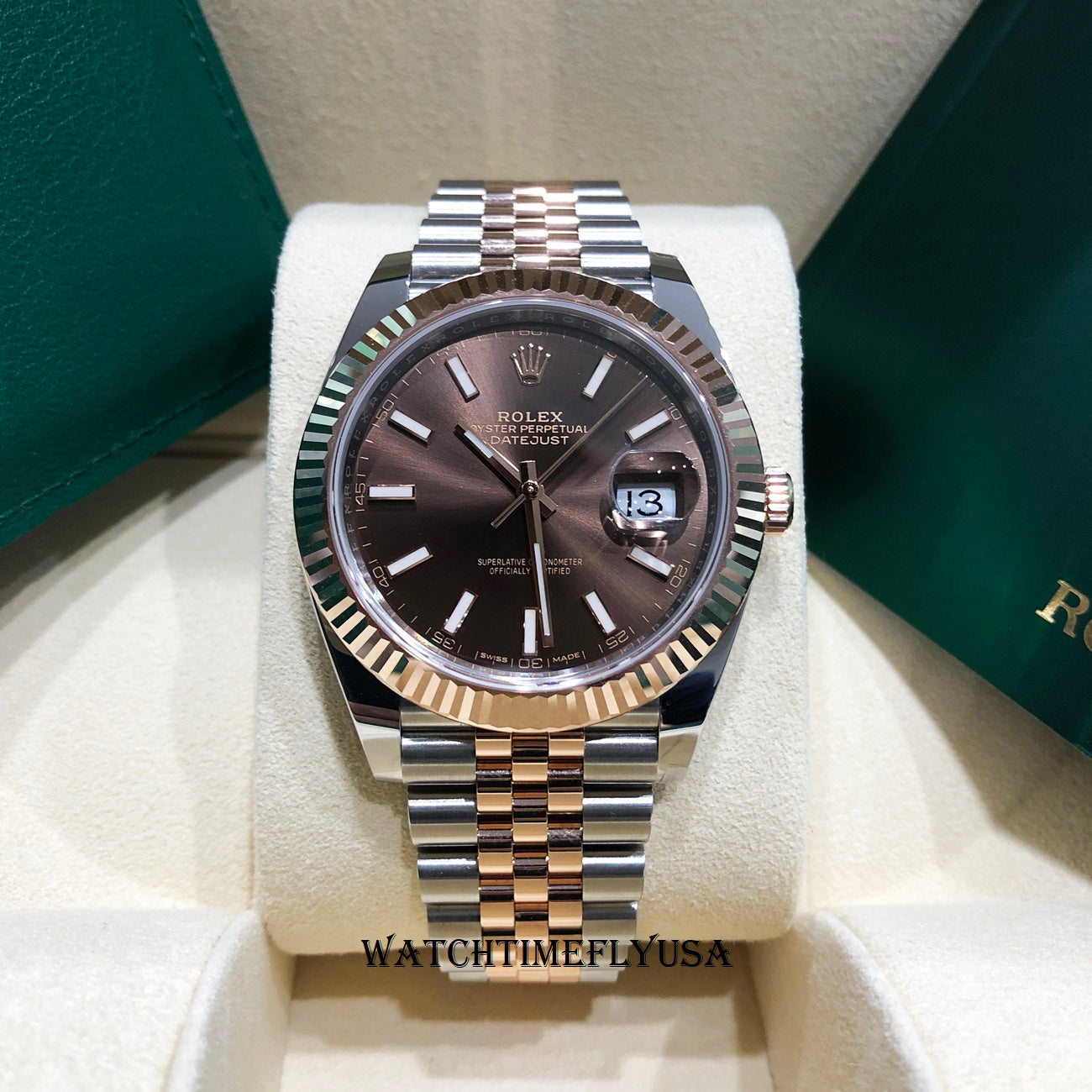 datejust 41 two tone