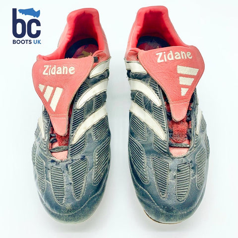 comentario suspender Melodrama Zinedine Zidane's match worn Adidas Predator Precision football boots – BC  Boots UK