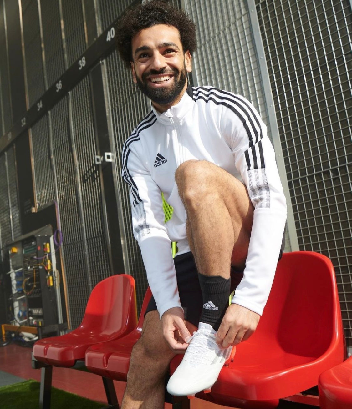 Triplicar Entrelazamiento Fe ciega Mohamed Salah Match Worn Adidas X Speedflow.1 – BC Boots UK
