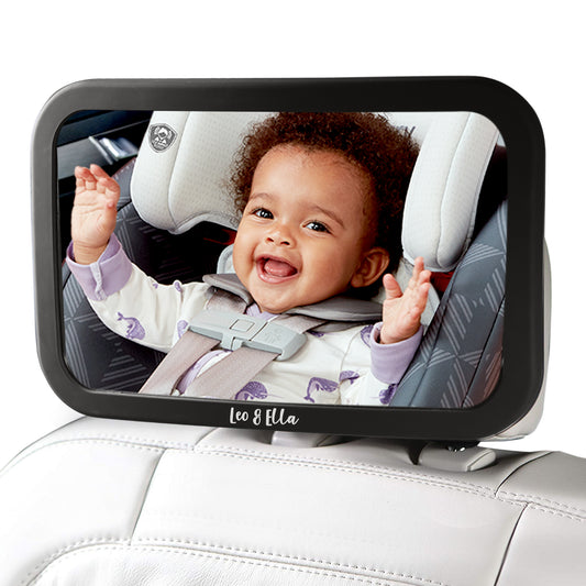 Baby Backseat Mirror For Car [2 Set], Elecwave Stable Rear View