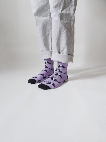 save the pandas bamboo socks by Bare Kind