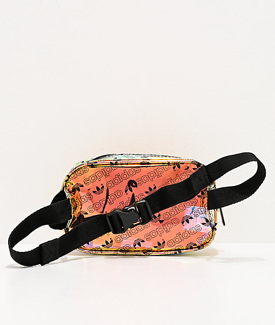 adidas originals iridescent belt bag