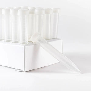 15ml Conical Tubes, sterile, 1 rack of 50, Polycarbin PC01-02-01 (HL306) - HappiLabs