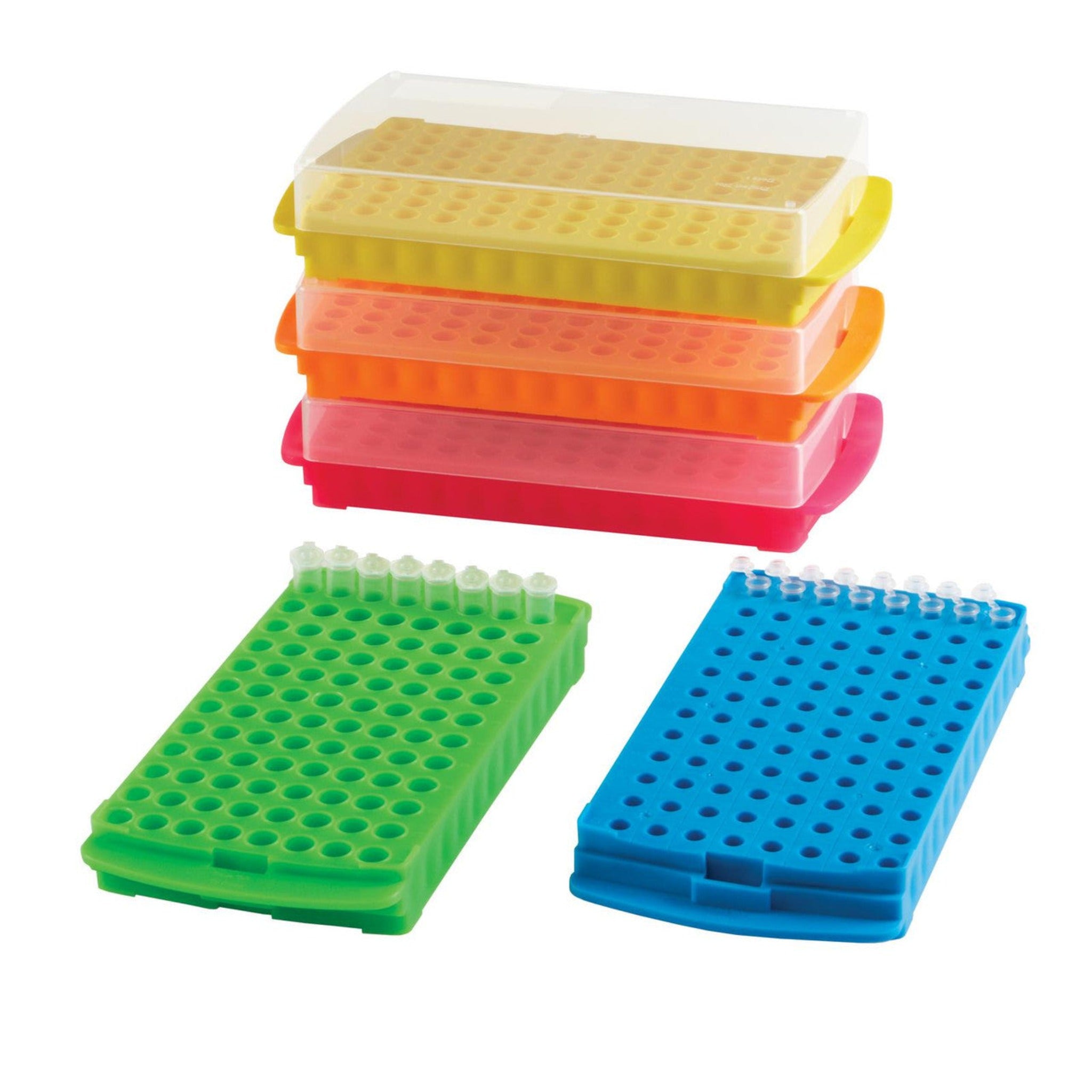 96 well Reversible Racks, assorted colors, Heathrow (HS2345A)