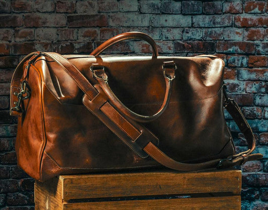 Benjamin Leather Wash Bag – atticusandco