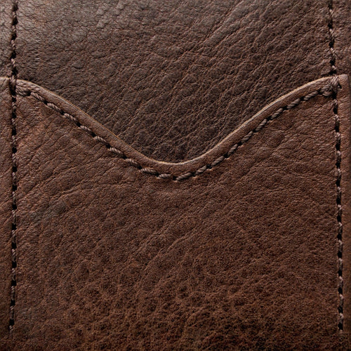 Campaign Leather Small Moneyclip Wallet | Mission Mercantile