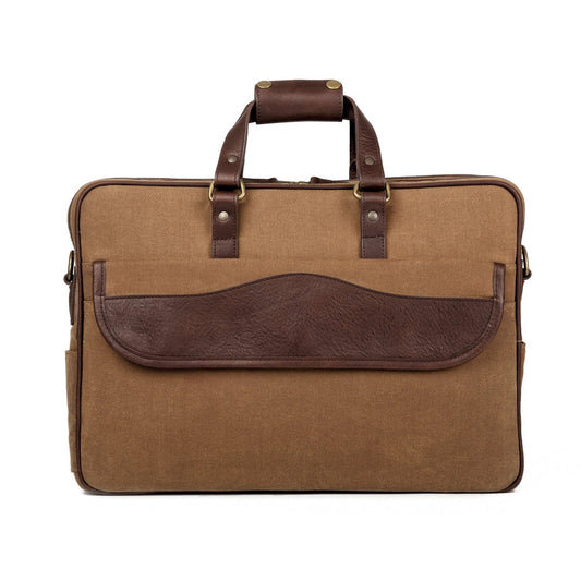 Campaign Waxed Canvas Large Field Duffle Bag  Mission Mercantile – Mission  Mercantile Leather Goods