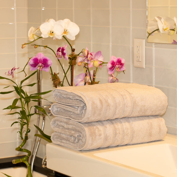 Ruya Towel Set Elegant Luxury Decorative Designer Towels Stylish Bathroom &  Spa Towel Set Organic Bamboo Turkish Towels 