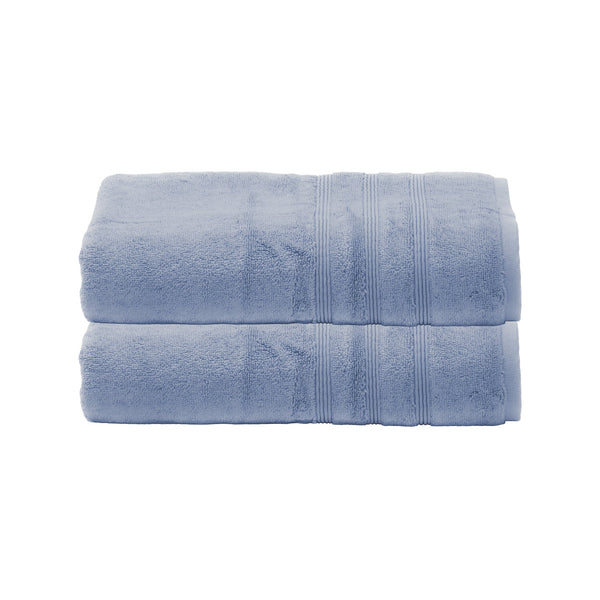 MicroCotton Expression Hand & Washcloth Towels 4-Pack- Blue