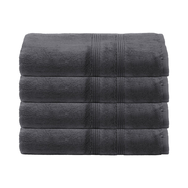 Organic Towel Sets in Charcoal Black, Towel Collection