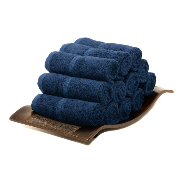 Sustainable Bamboo Beach Towels, Set of 2 - Navy Blue - Made in Turkey –  Mosobam®