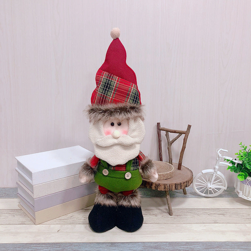 large plush santa claus