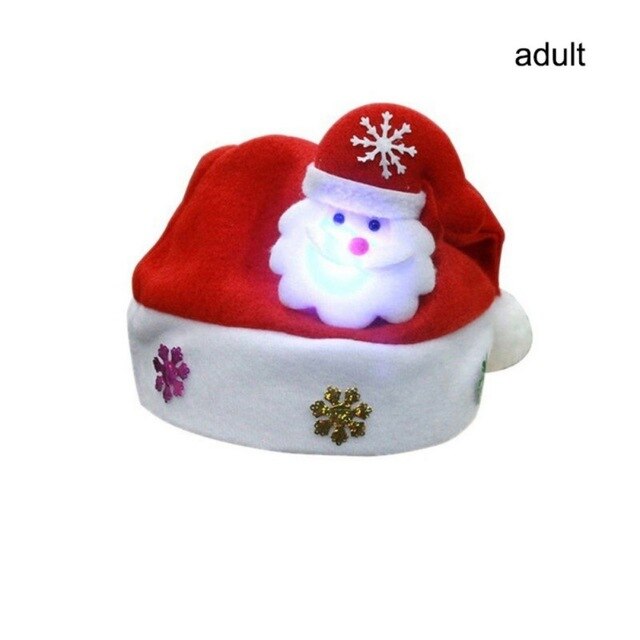 light up santa hat