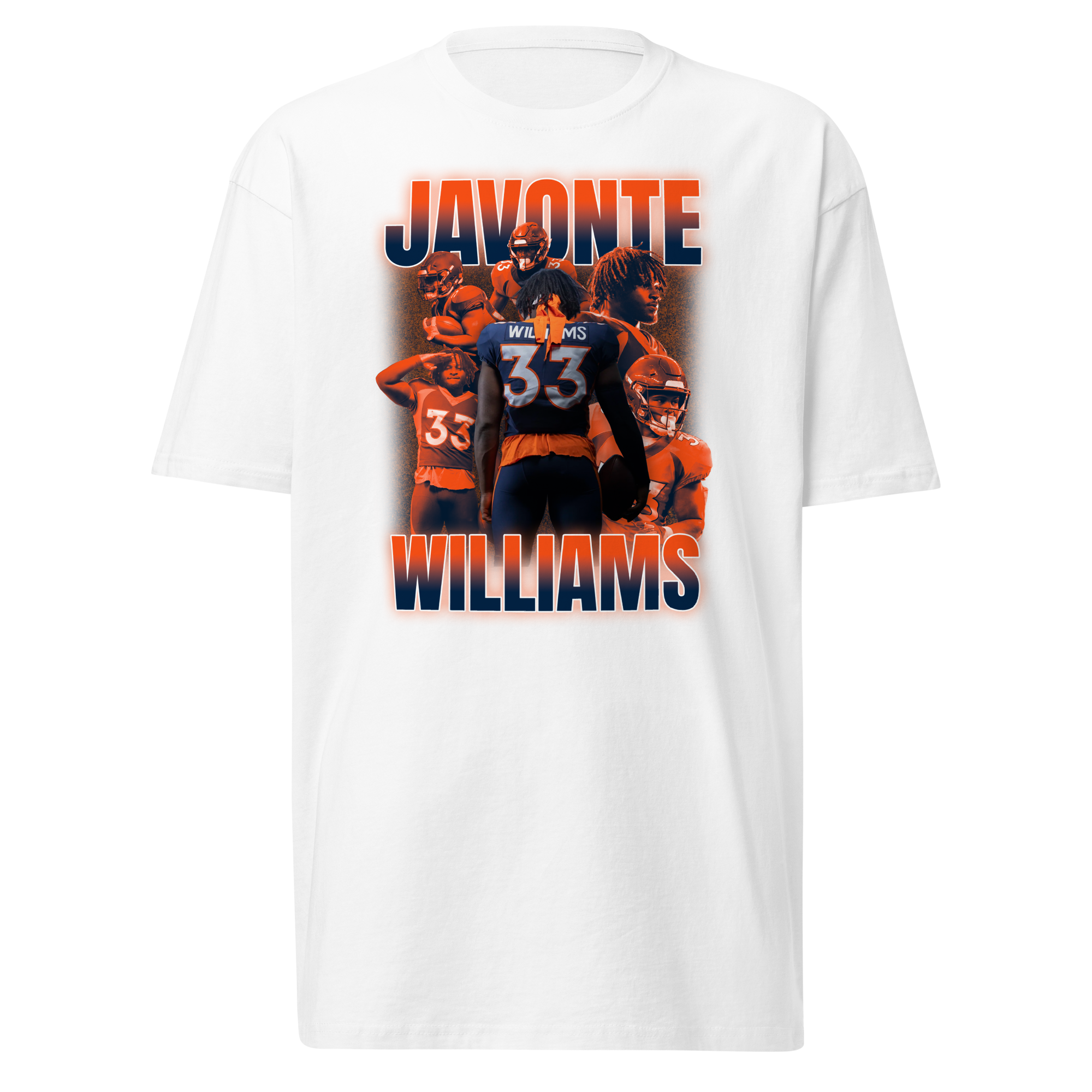 Javonte Williams - Denver Broncos Tee – Zirpoli Graphics