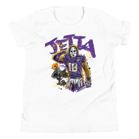 Nike Kids' Minnesota Vikings Justin Jefferson #18 Name & Number T-Shirt