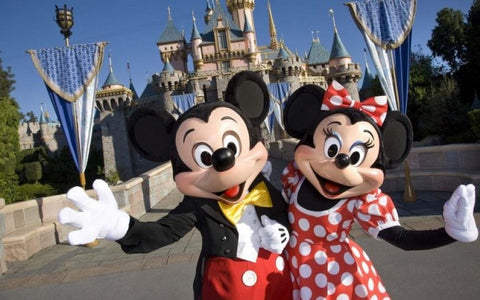 Minnie y Mickey Mouse de Disney