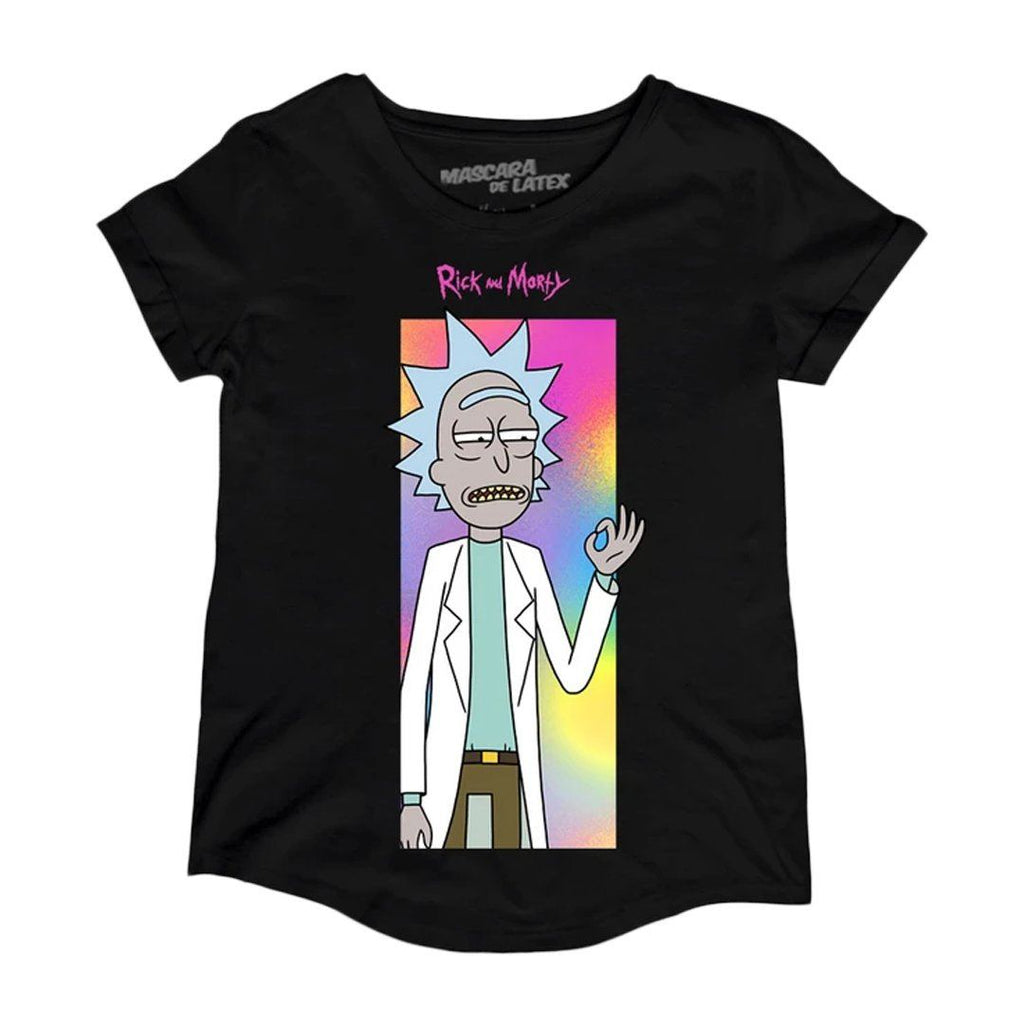 Compra Playera Dama Mdl Rick And Morty Cigarrillo En La Tienda En Línea 1900