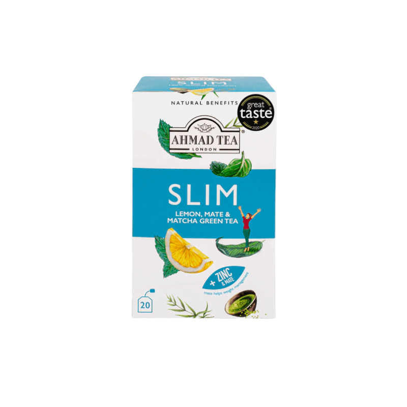 Ahmad Tea Slim Lemon Mate And Matcha Green Tea 2952