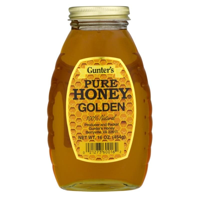 Honey, Syrups, Molasses & Nectars - Gunter's Pure Honey Golden