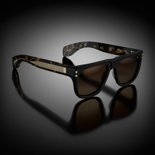 HOORSENBUHS MODEL X  TOKYO TORTOISE SQUARE SUNGLASSES – Glasses Ltd