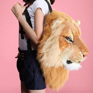 lion head backpack