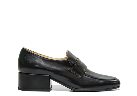 Fabio Rusconi Women's Black Leather Shoe F4080 – Luisa Boutique